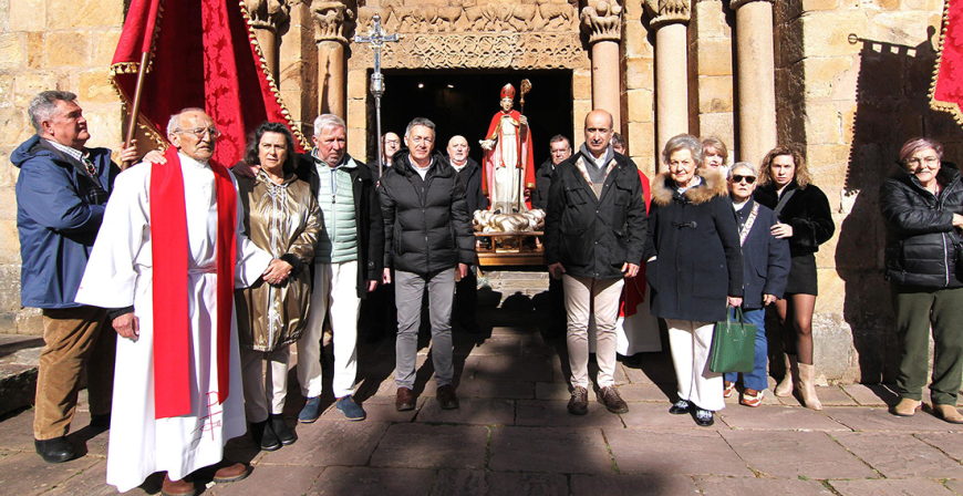 Cervatos honra a San Blas