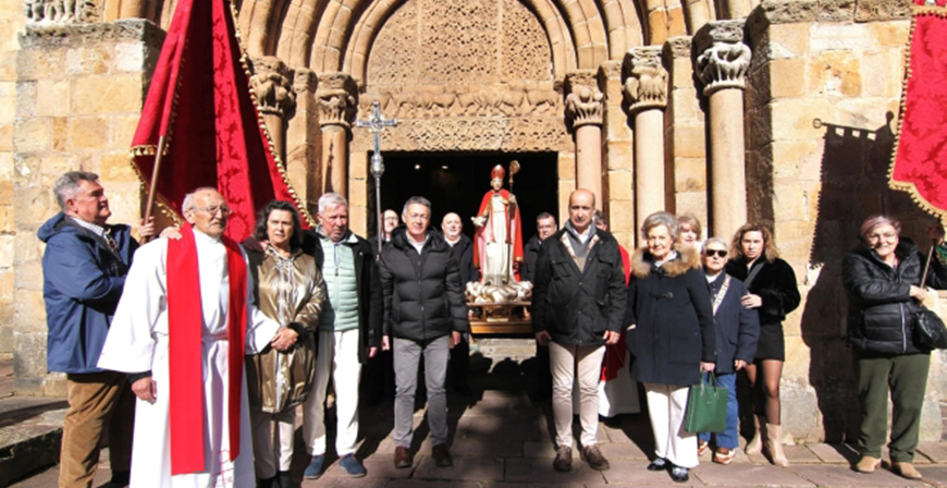 Cervatos honrar� el martes a San Blas 