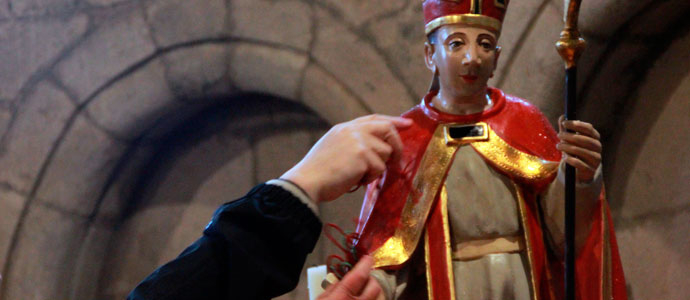 Cervatos honra a San Blas