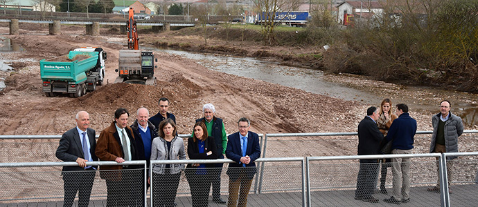 La CHE redactar este ao un proyecto de recuperacin del espacio fluvial del Hjar, aguas arriba del actual parque