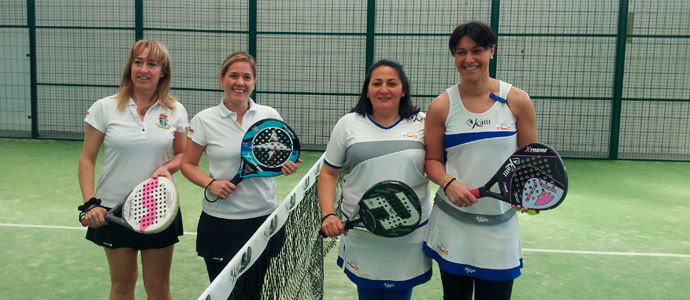 Las chicas del Reinosa Pdel Club suben a Tercera