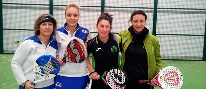 Las chicas del Reinosa Pdel Club suben a Tercera