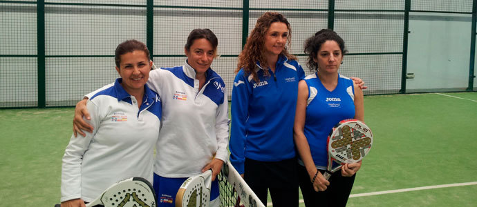 Las chicas del Reinosa Pdel Club suben a Tercera