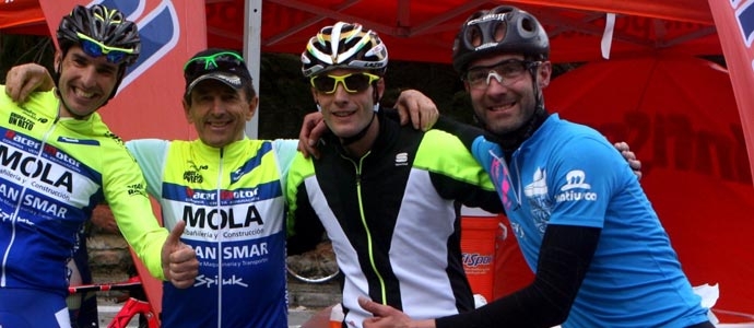 Cinco campurrianos en la 'Lebaniega Jubilar Bike'