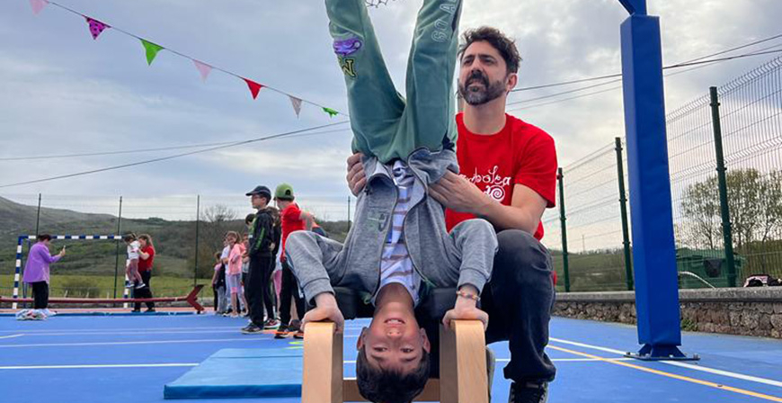 El circo, protagonista en el CEIP Rodrguez de Celis