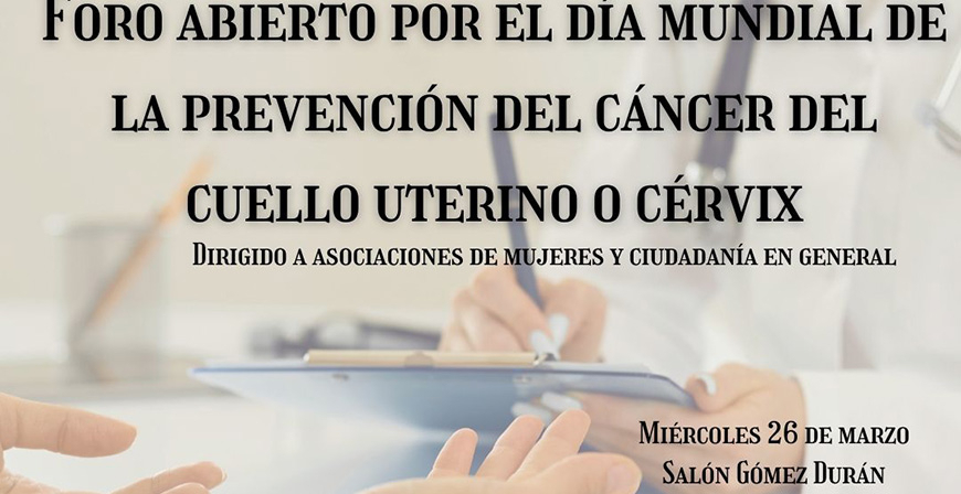 Los ciudadanos podrn informarse del reciente cribado de cncer de crvix en un encuentro abierto que se celebrar el 26 de marzo en Valdecilla