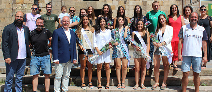Claudia Ezquiaga, Reina de las Fiestas de San Mateo 2019