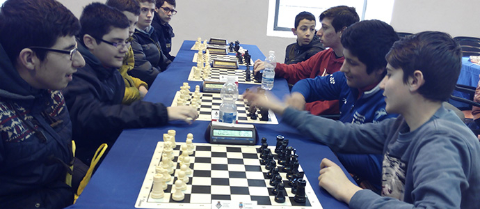 El Club Ajedrez Campoo inici su andadura en los juegos escolares de Cantabria