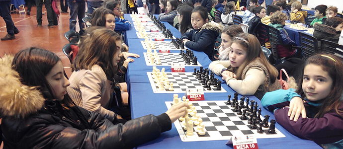 El Club Ajedrez Campoo inici su andadura en los juegos escolares de Cantabria