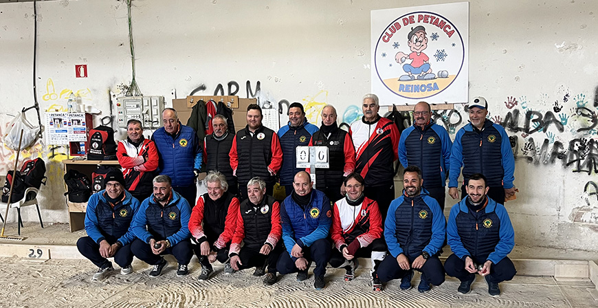 El Club de Petanca Reinosa cierra el fin de semana con dos derrotas