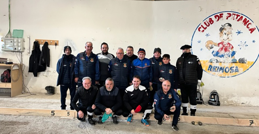 El Club Petanca Reinosa inicia la liga con buen pulso