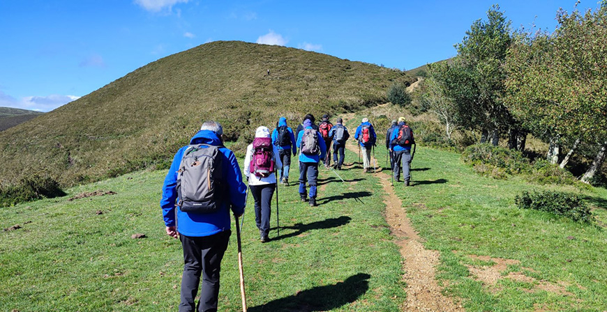 El club Pico Cordel repite ruta por Saja