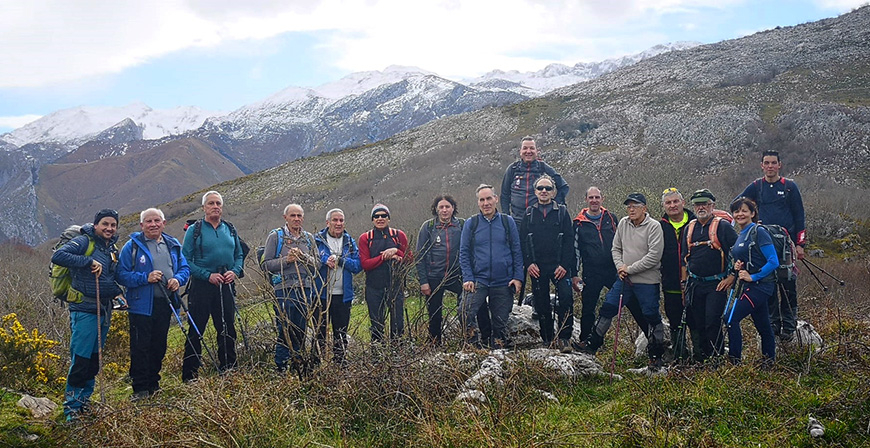 El club Pico Cordel se adentra en la Asturias interior