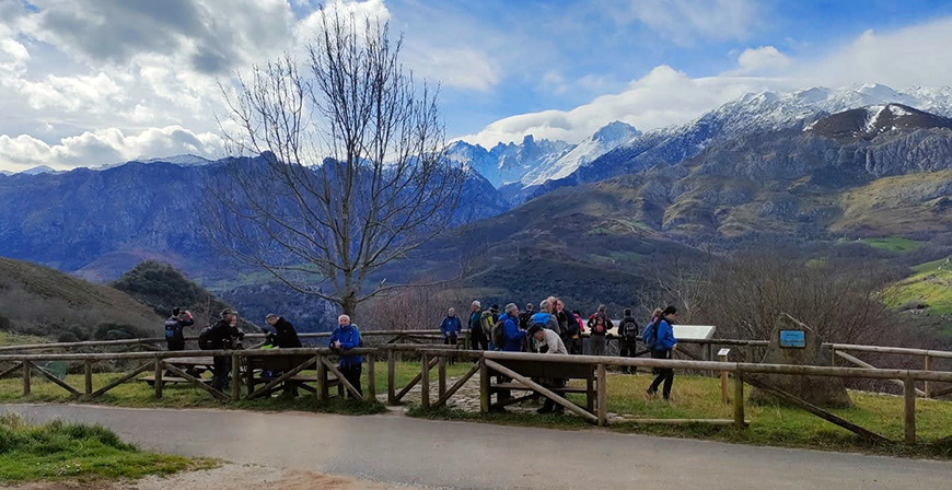 El club Pico Cordel se adentra en la Asturias interior