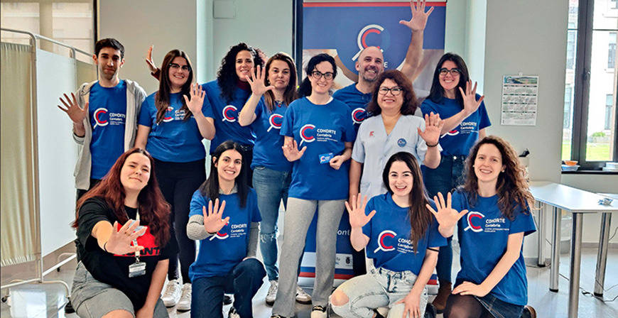 Cohorte Cantabria entra en la recta final de su fase de reclutamiento con ms de 45.000 voluntarios