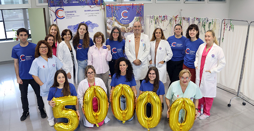 Cohorte Cantabria logra su objetivo y alcanza los 50.000 participantes 