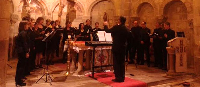 La Colegiata de San Martn de Elines acogi un concierto de msica barroca