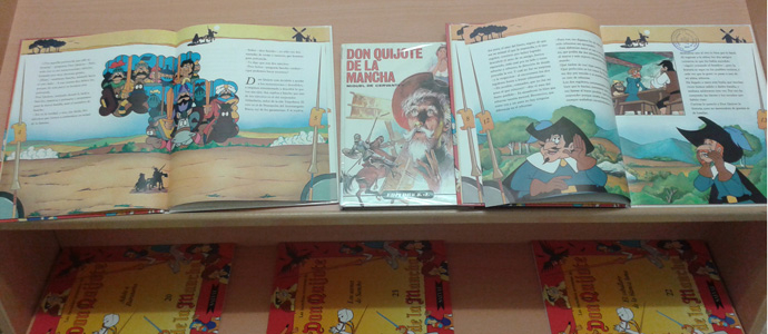 El Colegio Rodrguez de Celis celebra una semana literaria en honor a Miguel de Cervantes