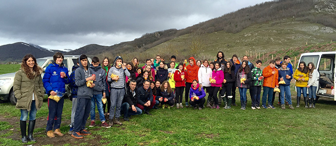 El Colegio San Jos y Campoo de Enmedio, unidos por el medio ambiente