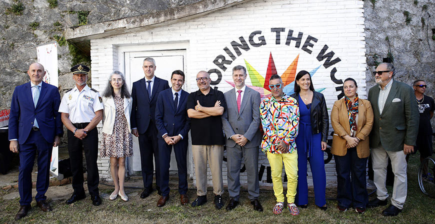 El color hecho arte llega a Santander de la mano de Okuda