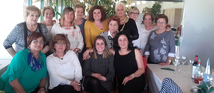 Comida de hermandad de los grupos de aquarobic