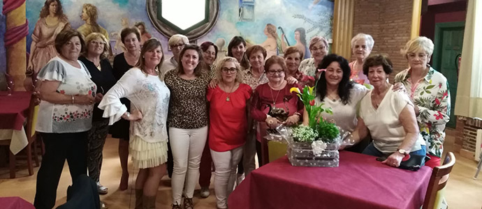 Comida de hermandad de los grupos de aquarobic