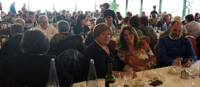 Comida de hermandad de las asociaciones de vecinos de Nestares