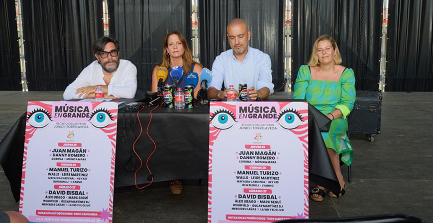 Comienza 'M�sica en Grande' con Juan Mag�n, Manuel Turizo y David Bisbal como cabezas de cartel