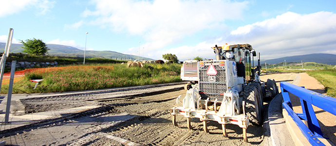 Comienzan las obras en la interseccin de la variante de Reinosa