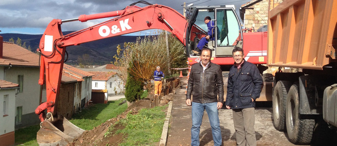 Comienzan las obras de mejora de la calle La Tejera de Bolmir