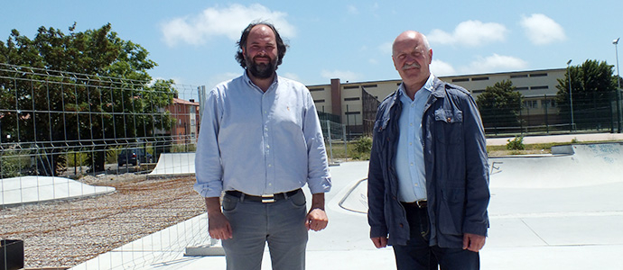 Comienzan las obras de ampliacin del skatepark de Reinosa