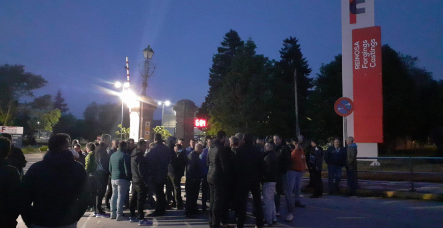 Comit de empresa y direccin de Reinosa Forgings&Castings acuerdan un calendario de reuniones y se desconvocarn las jornadas de huelga mientras contine la negociacin