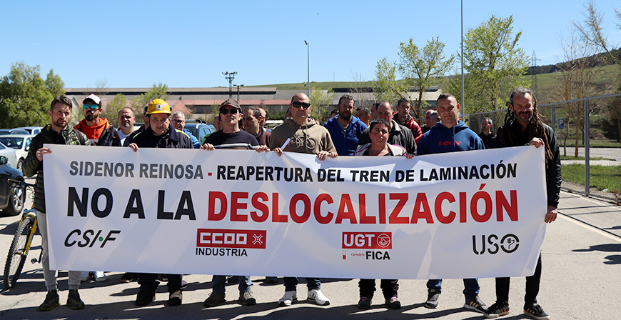 El Comit de Empresa de Sidenor recibe con 