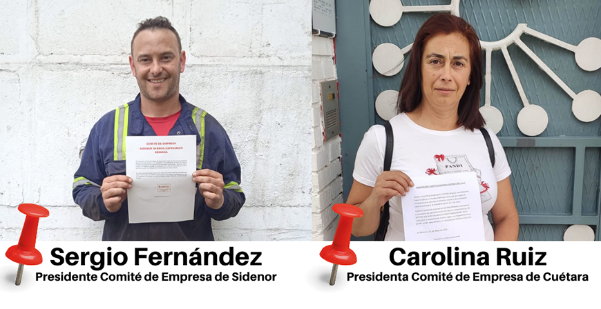 Los Comits de Empresa de las grandes firmas campurrianas apoyan la huelga indefinida del sector del metal