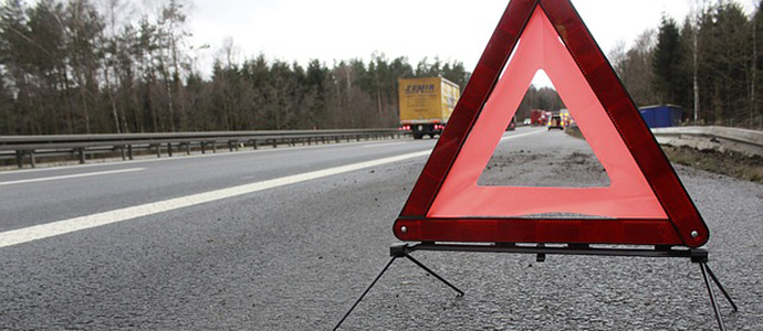 Cmo colocar los tringulos correctamente en la carretera