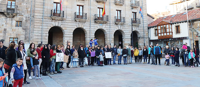 Concentracin contra la condena de 'La Manada'