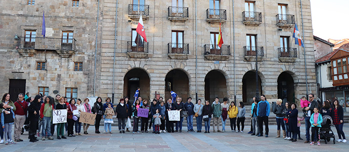 Concentracin contra la condena de 'La Manada'