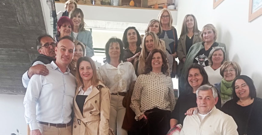 Conchi Puente se jubila tras 25 a�os como trabajadora de la Residencia San Francisco