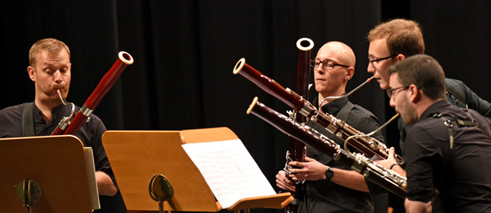 Concierto del Encuentro de Msica y Academia en el Teatro Principal de Reinosa