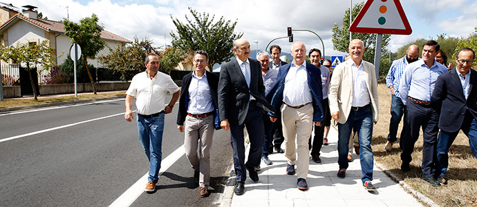 Concluye la mejora del tramo Nestares-Villar tras una inversin de 1,2 millones de euros