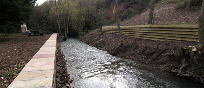 Concluyen las obras de mejora del cauce del Ebro a su paso por Salces