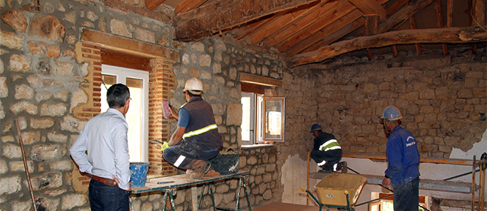 Concluyen las obras de rehabilitacin del teleclub de Retortillo