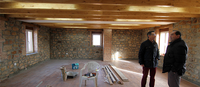 Concluyen las obras de rehabilitacin del teleclub de Retortillo