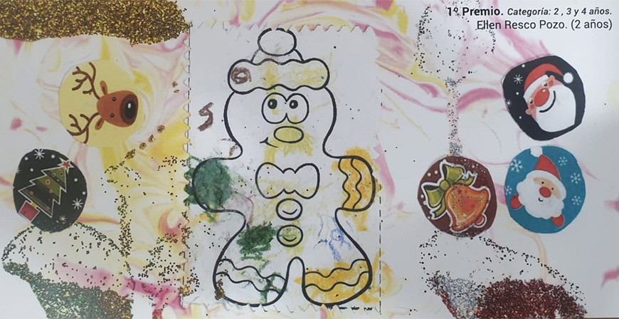 El Concurso escolar de postales navideas de Valderredible ya tiene ganadores