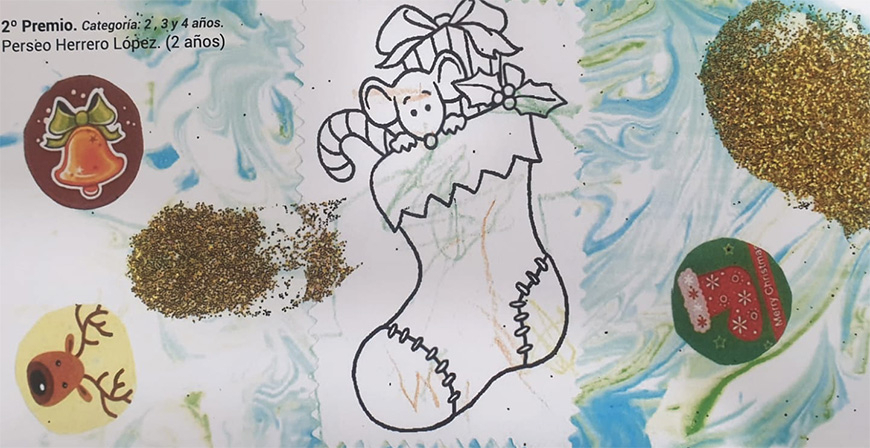 El Concurso escolar de postales navideas de Valderredible ya tiene ganadores