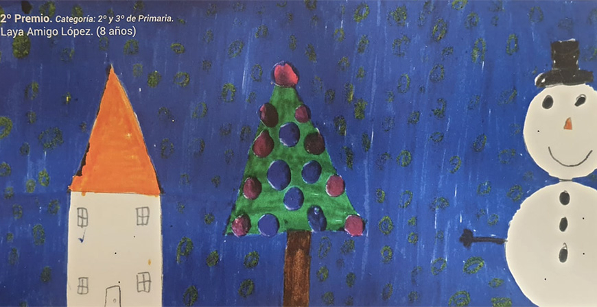 El Concurso escolar de postales navideas de Valderredible ya tiene ganadores