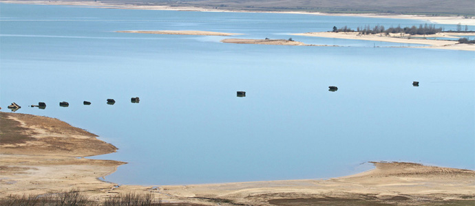 La Confederacin confirma la situacin de emergencia del Pantano del Ebro