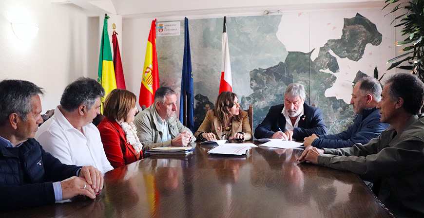 La Consejería de Presidencia aportará 15.000 euros para contribuir a la puesta en marcha del Centro de Innovación y Desarrollo Territorial de Valderredible
