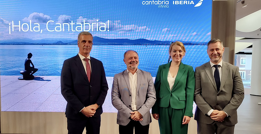 La Consejera de Turismo e Iberia promocionarn Cantabria como destino en Madrid
