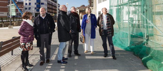 El consejero de Cultura visita la rehabilitacin de la Casuca de la Ascensin